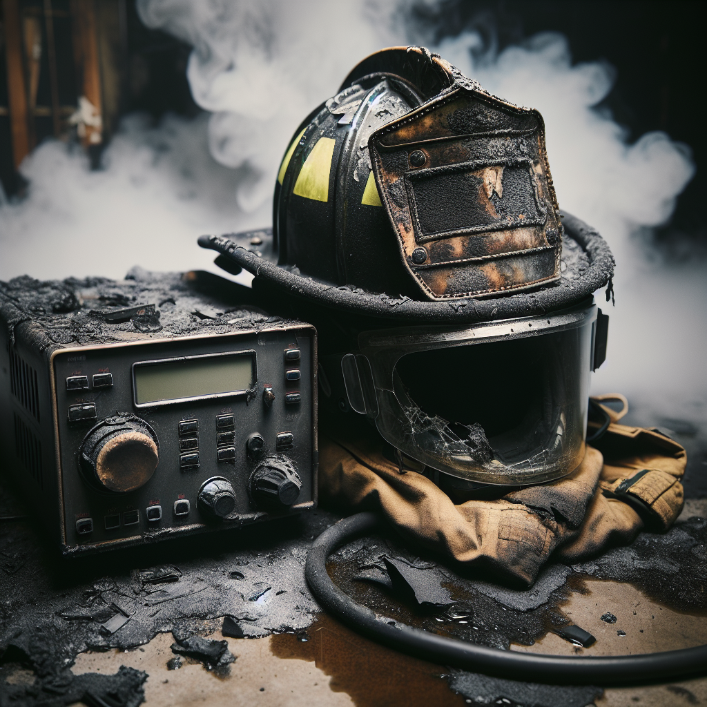 A Close Call for Adams County Firefighter Amidst House Fire