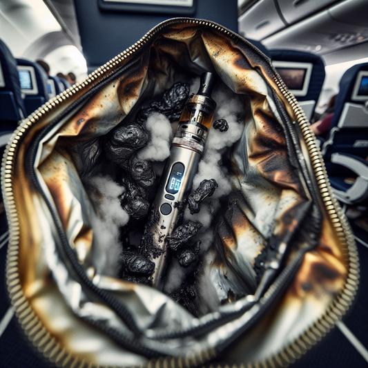 Tense Moments in the Sky as E-Cig Causes In-flight Emergency