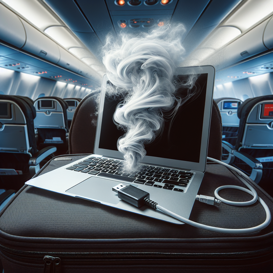 Passenger's Smoking Laptop Leads to Emergency Response on Taxiing Aircraft
