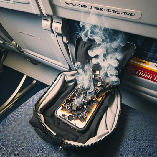 High-Flying Drama as Smartphone Sparks Mid-Air Scare