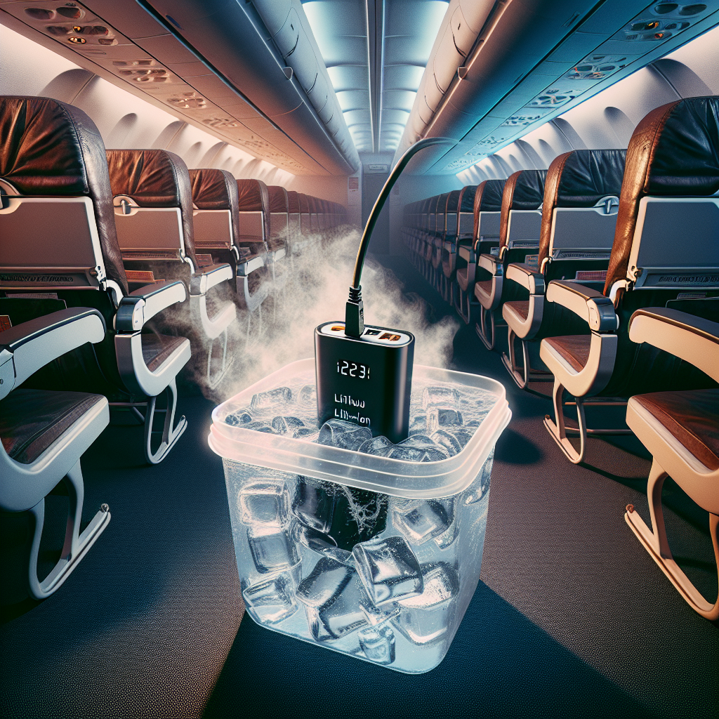 The Harrowing Mid-Flight Encounter with a Smoking Battery Pack