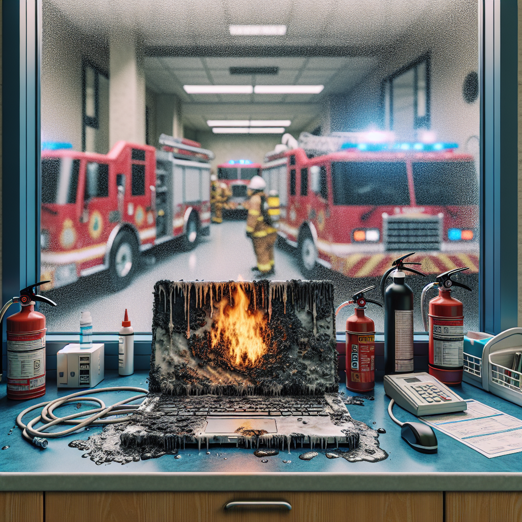 Emergency Crews Respond to Battery Fire at Campbelltown Hospital