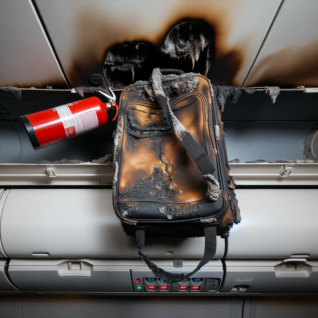 Narrow Escape for Passengers as Onboard Fire Erupts Mid-Deplaning