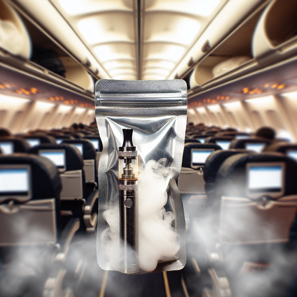 Mid-Air Scare: Overheating Vape Pen Sparks Emergency Response