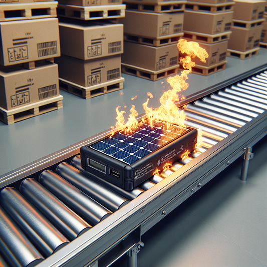 Chilling Brush with Disaster at SDF As Flaming Package Highlights Hidden Dangers