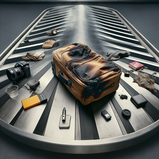 Close Call at Boston Airport: E-Cigarette Ignites on Baggage Carousel