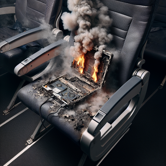 Mid-Air Scare as Personal Device Catches Fire on United Airlines Flight