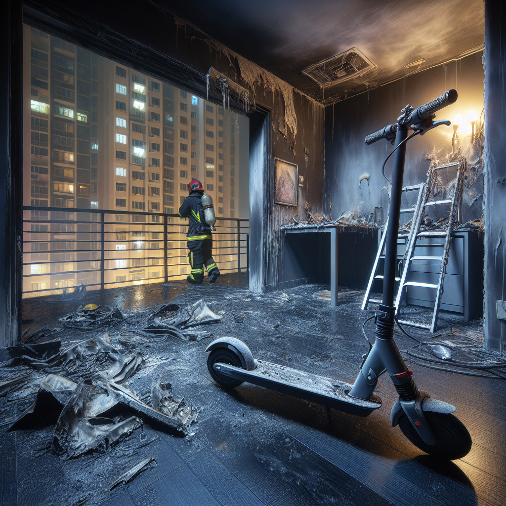 Breaking News: A Narrow Escape from a Fiery Incident in South West London