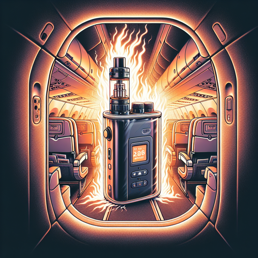 Close Call at 30,000 Feet: Overheating Vape Device on Board