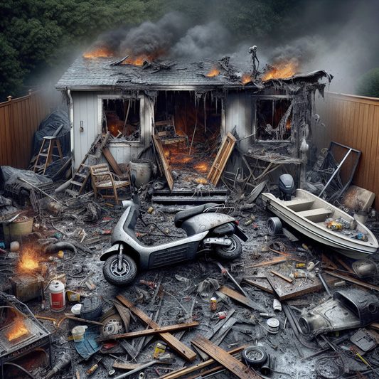 Sudden Backyard Blaze in San Diego: A Forewarning and Call to Safety