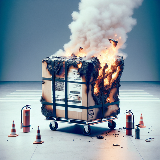 Emergency Averted: Quick Action Contains Potential Fire Disaster at Cargo Facility