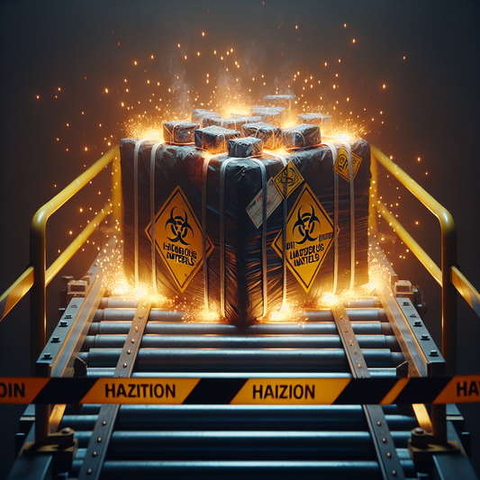 Unexpected Flames Ignite Safety Concerns at Local Shipping Facility