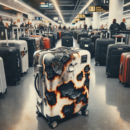Close Call: Airline Passenger's Bag Triggers Fire Scare on Board