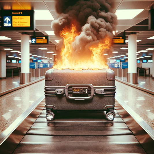 Dramatic Fire Erupts at YVR as Checked Bag Ignites