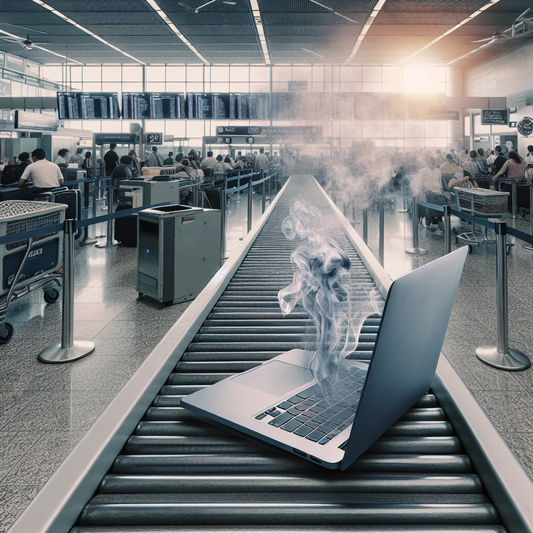 Passenger's Laptop Ignition Causes Alarm at Cincinnati Airport