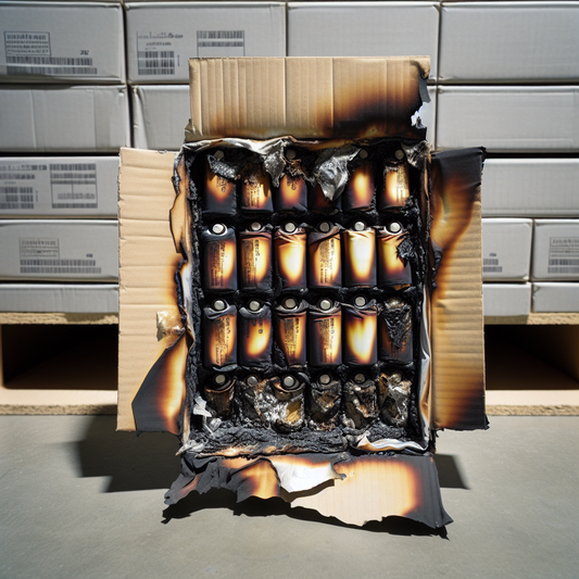 Chaos at UPS Facility as Lithium Ion Batteries Ignite