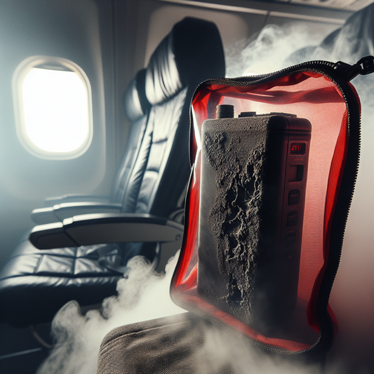 Dramatic Skies: Emergency Landing After Device Ignites Midflight