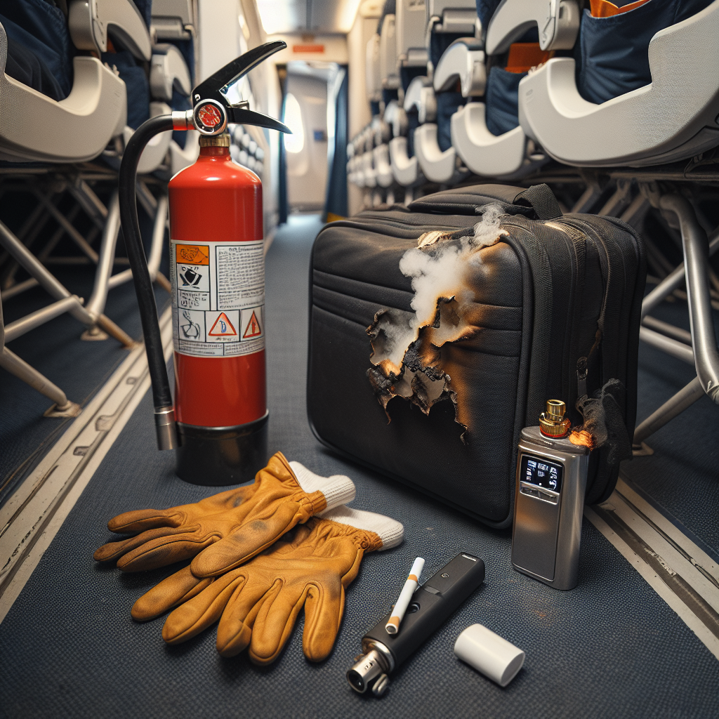 Flight Evacuated after E-Cigarette Ignites in Carry-On
