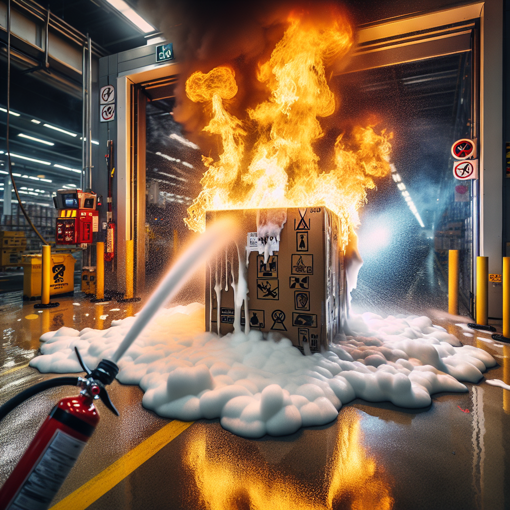 Close Call: Lithium-Ion Battery Ignition Averted on Cargo Aircraft