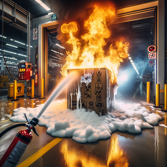 Close Call: Lithium-Ion Battery Ignition Averted on Cargo Aircraft