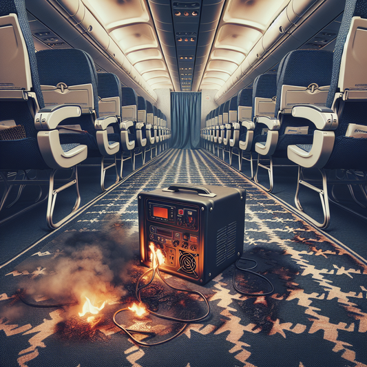 Midair Scare: A Fiery Misfortune Averted at 30,000 Feet