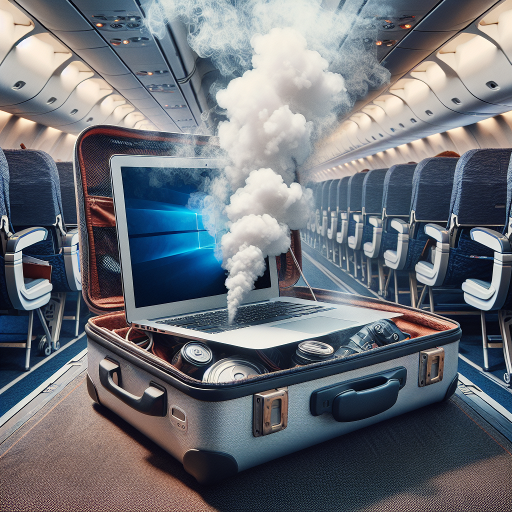 Close Call: Smoking Laptop Causes Pre-New Year's Eve Flight Delay