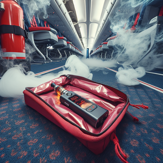 High-Flying Hazard Averted: Quick-Thinking Crew Contains Overheated E-Cigarette