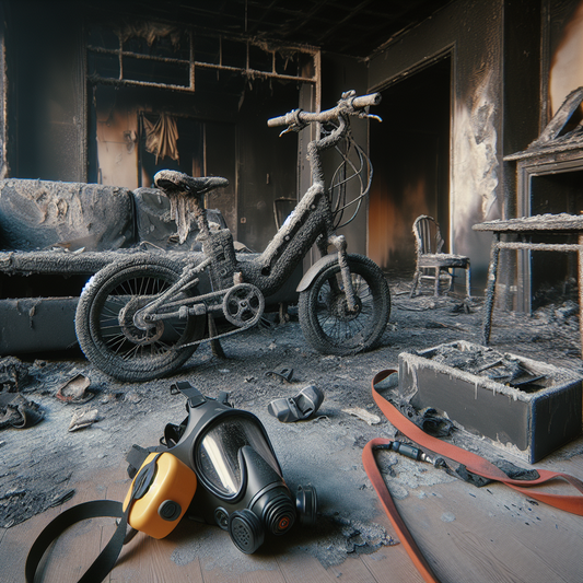 Tragedy Narrowly Averted in Apartment Fire Linked to E-Bike Battery
