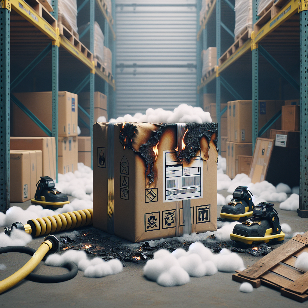 Unseen Danger: Fire Breaks Loose in Hong Kong Shipment Facility