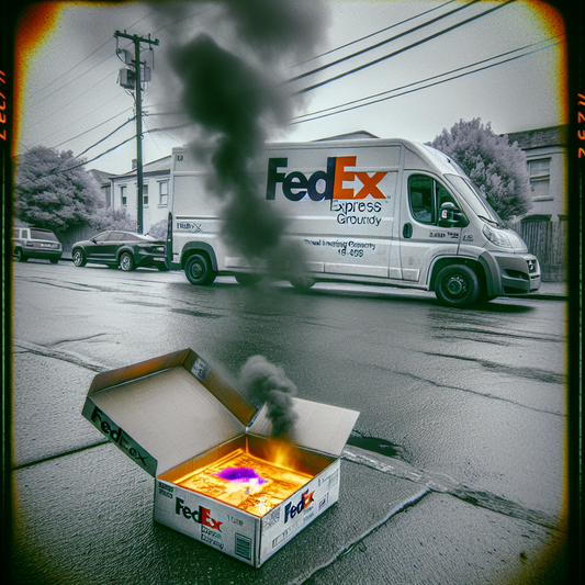 Close Call: Potential Disaster Averted by Alert Delivery Personnel