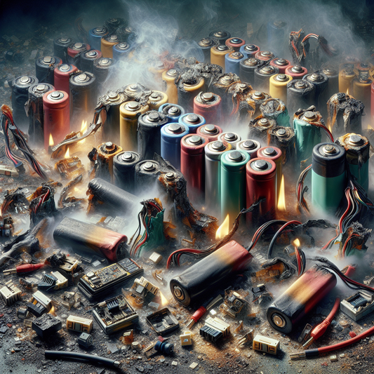 Unexpected Inferno: Shipment of Lithium Batteries Ignites Due to Packaging Error