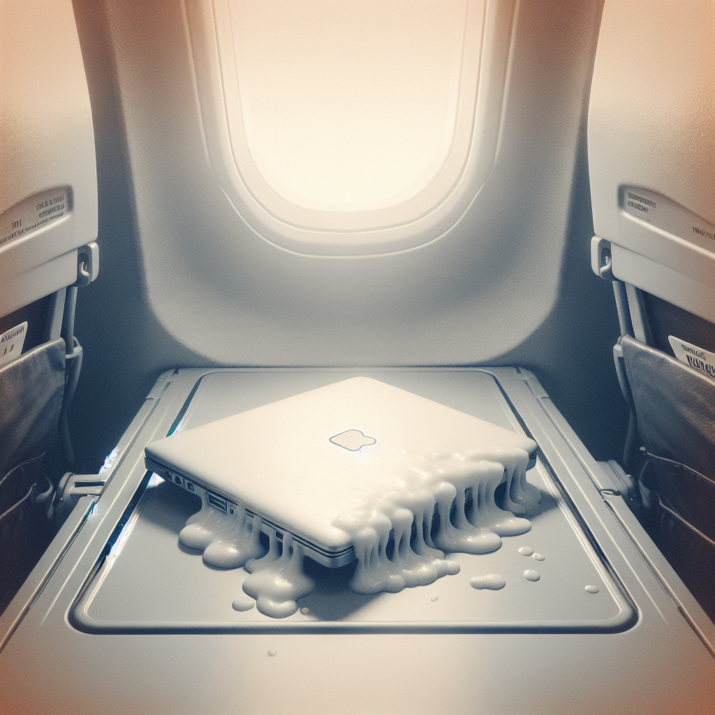 Midair Scare as Overheated Laptop Causes Alarm on Flight