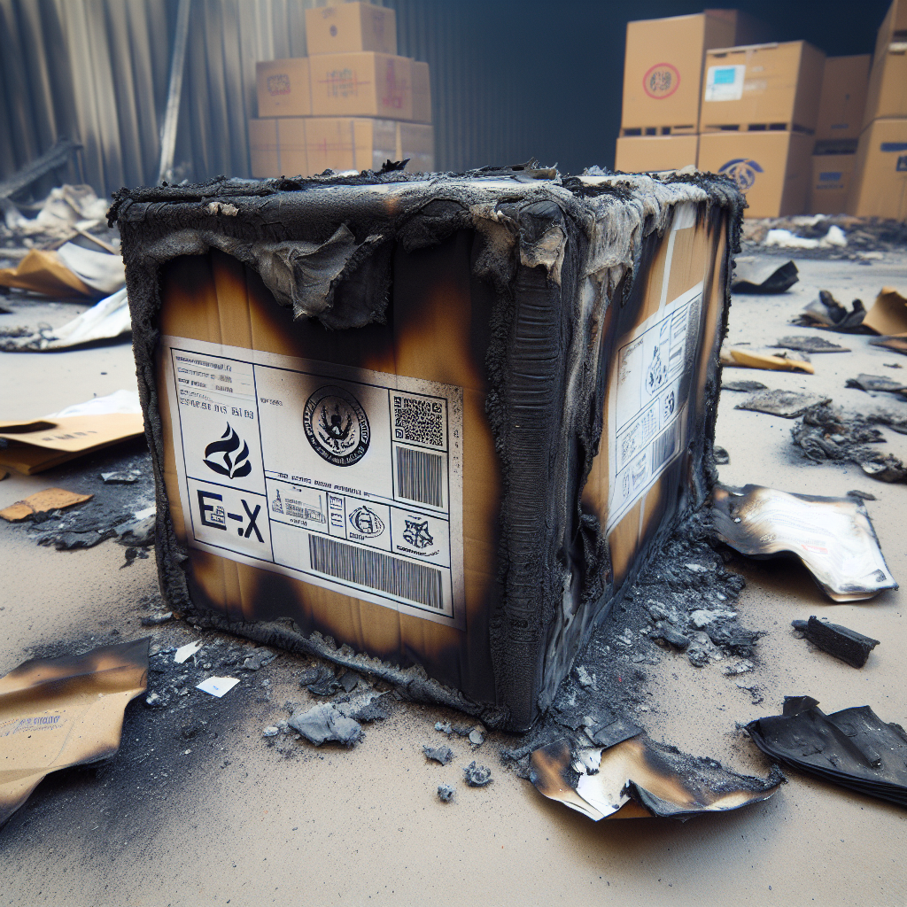 Mysterious Package Ignites, Highlighting the Need for Innovative Safety Measures