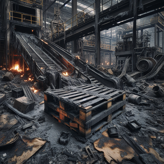 Chaos Averted: Quick-Thinking Averts Major Disaster in Pallet Fire