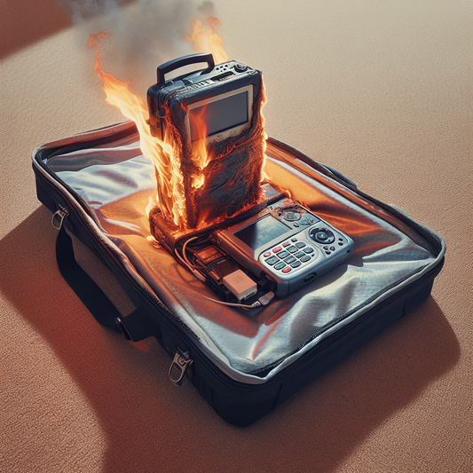Sky-High Fright: Overheating Device Causes Mid-Air Emergency