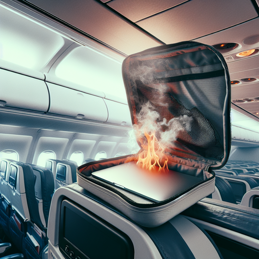 Mid-Flight Crisis Averted as Burning Laptop Raises Alarms
