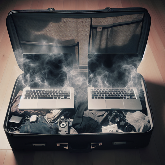 A Surprising Discovery from Checked Luggage Ablaze