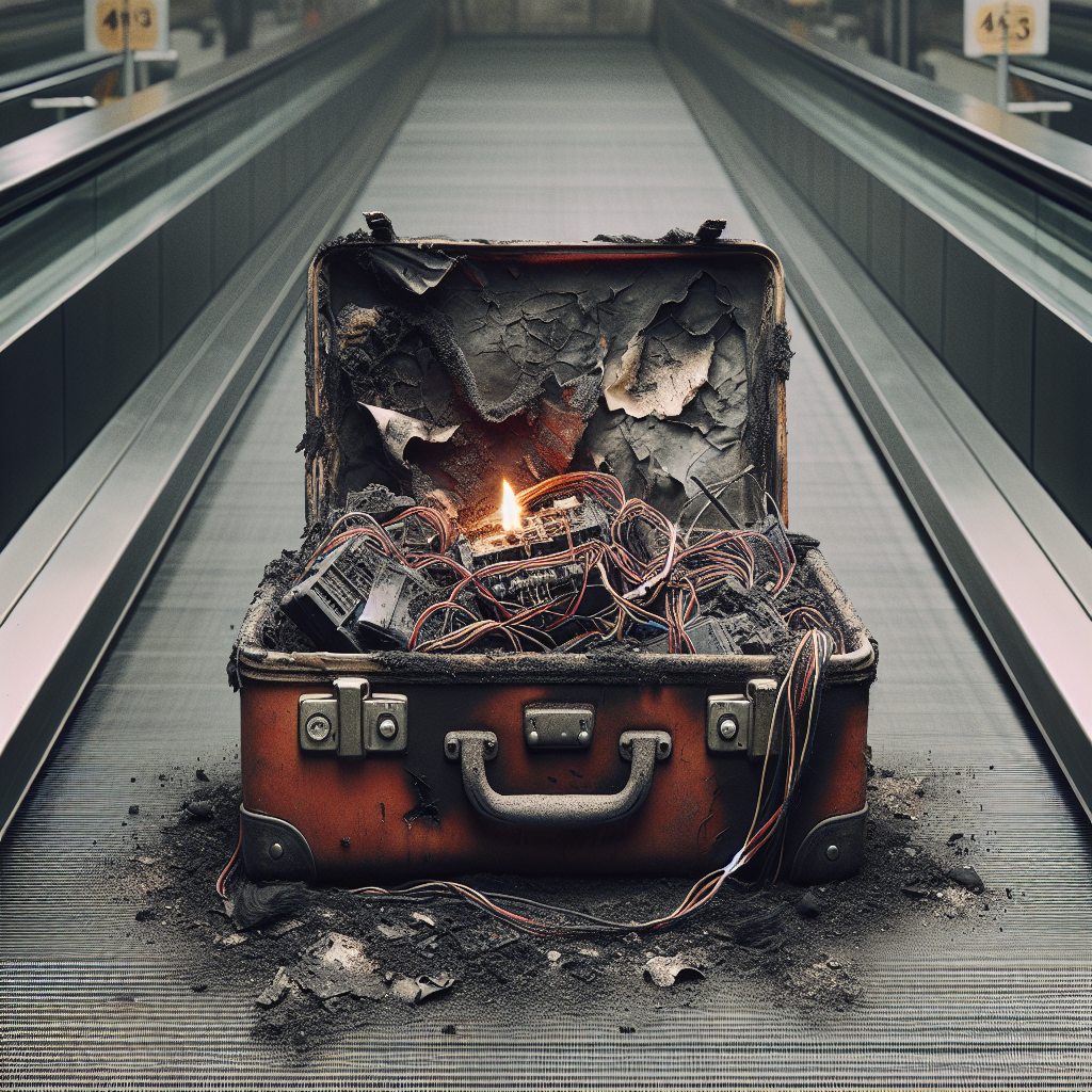 Explosion Narrowly Avoided at Airport due to Passenger's Luggage