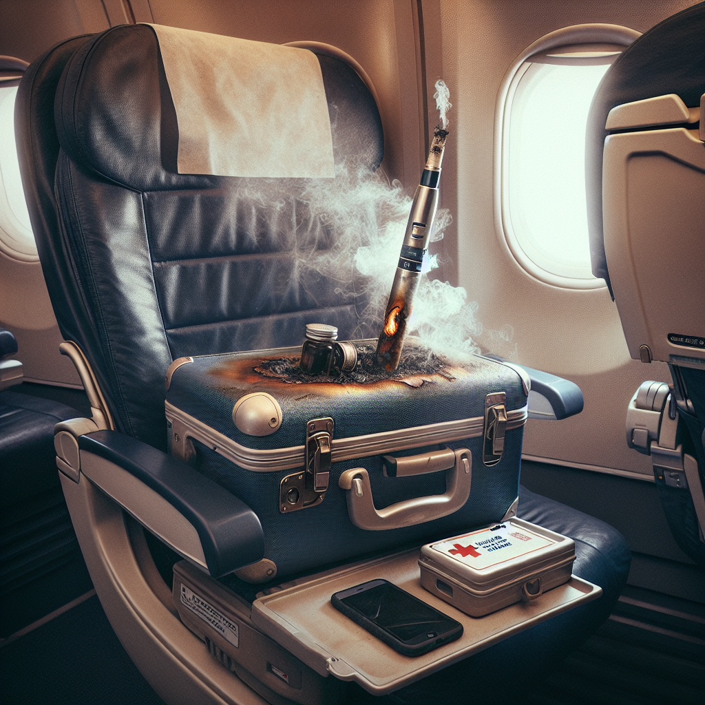 Chaos Averted: Onboard Fire Sparks Safety Concerns