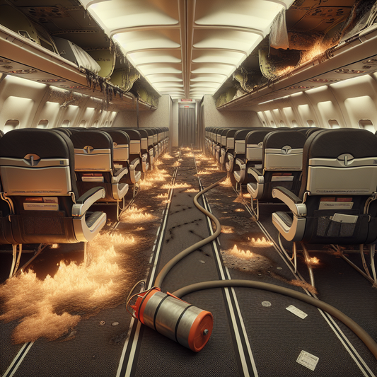 Miraculous Escape from Mid-air Fireball: The Call for Better In-flight Safety Measures