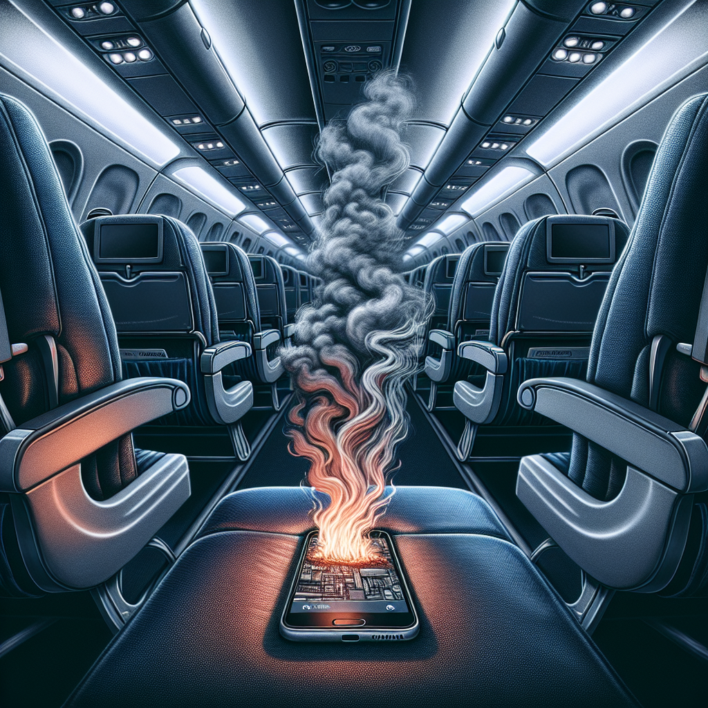Midair Scare: Smartphone Ignites on Transatlantic Flight