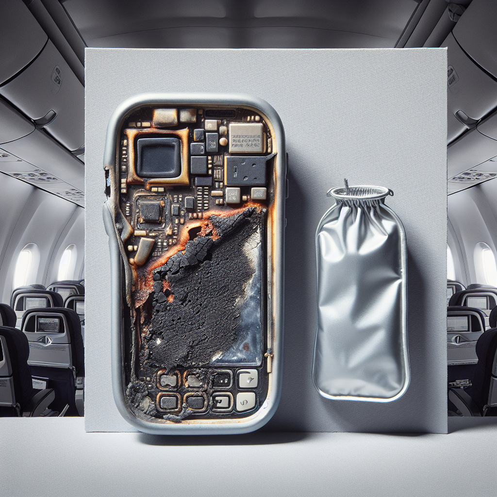 Miraculous Escape: In-Flight Phone Fire Narrowly Averted