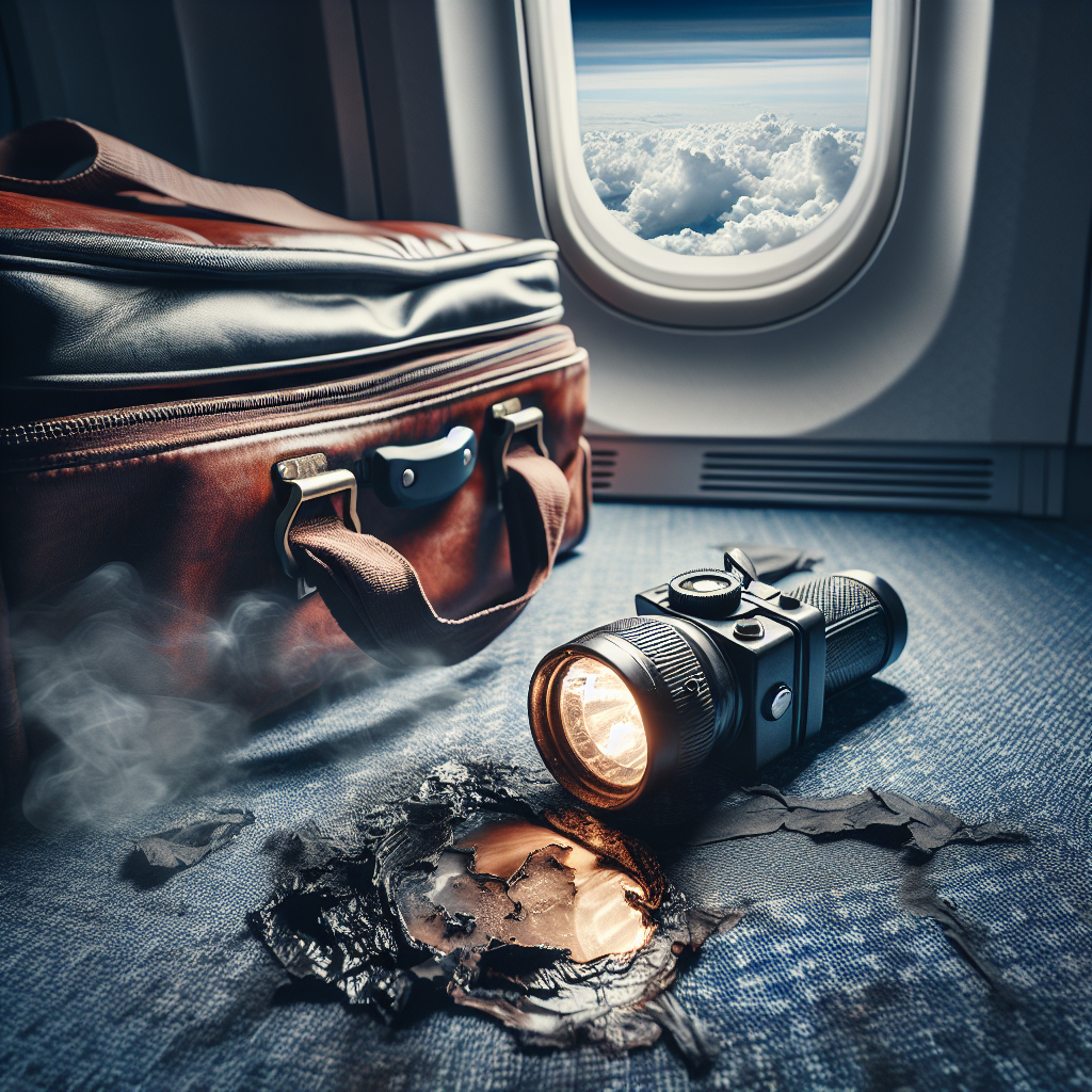 High-Altitude Scare: A Close Call with Counterfeit Batteries