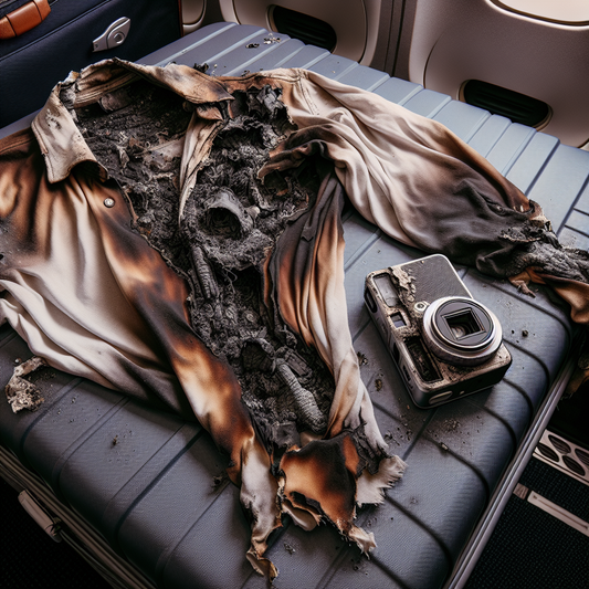 Mid-Air Scare: Passenger Burned by Device Battery on Flight