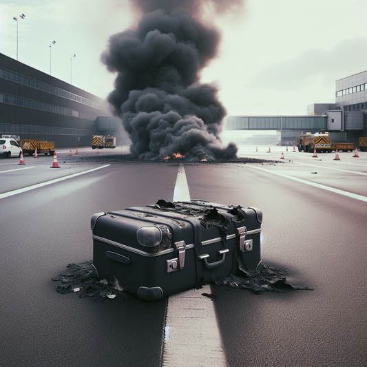 Passenger's Bag Ignites at Airport: A Fiery Reminder of Modern Hazards