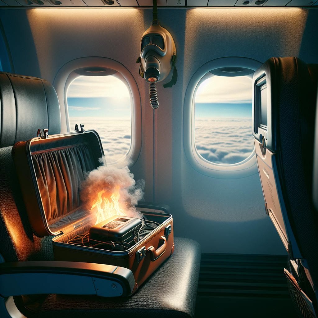 Mid-Air Scare: Passengers Witness Smoke Eruption on Holiday Eve Flight