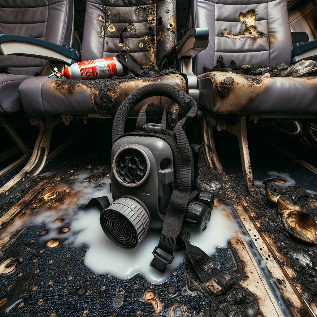 Mid-Air Scare: Personal Air Filter Sparks Cabin Fire on Domestic Flight