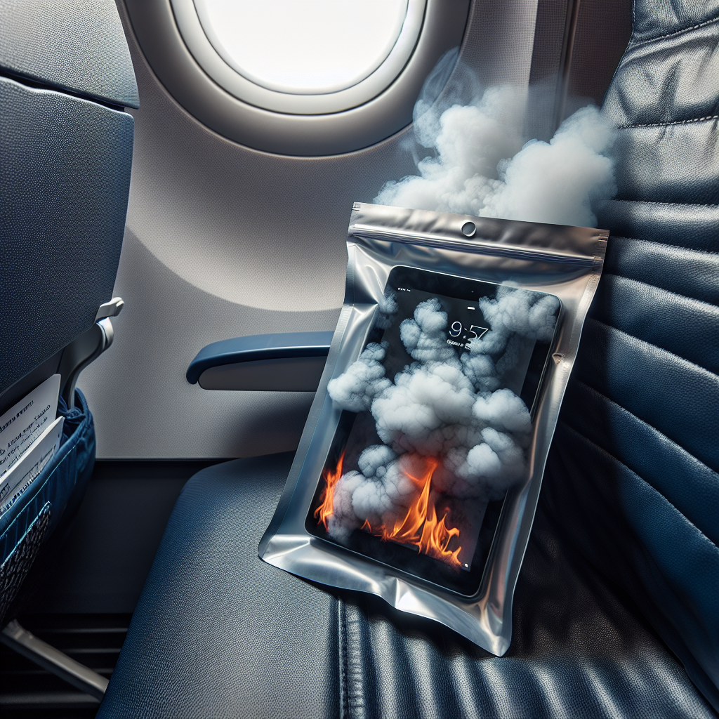 Smokey Skies: Passenger's Device Overheats on Transatlantic Flight