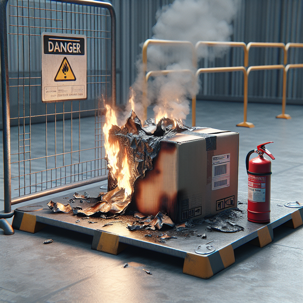 Dramatic Fire Averted in International Sort Center