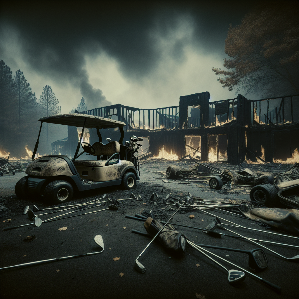 Devastating Golf Club Blaze Leaves Community in Shock